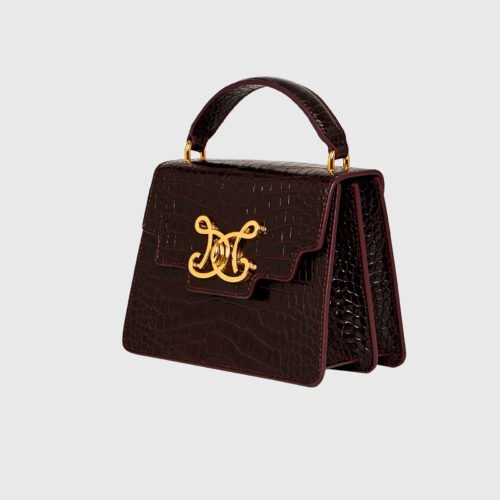 Signature Baby Faux Croc<span> - </span>Cherry Red