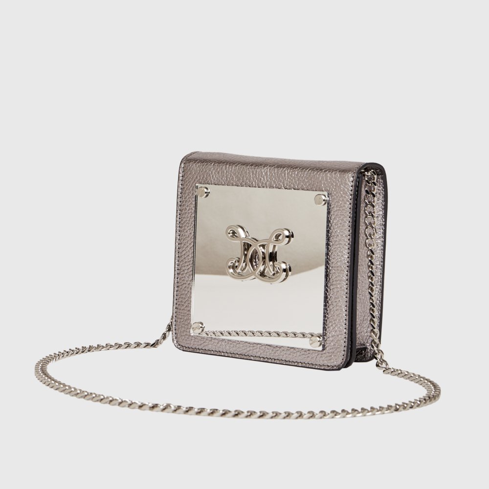 Cubo Notturno laminato - Luce di ferro