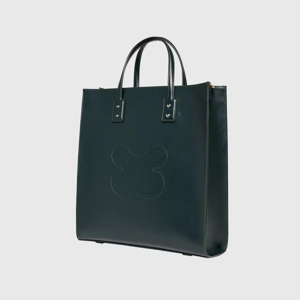 Essential Large Calfskin - Deep Evergreen