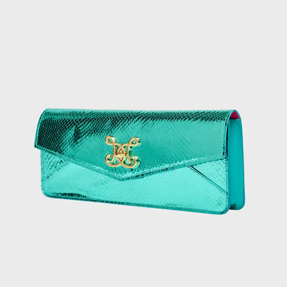 ENVELOPE CUT FAUX SNAKE - CÔTE D’AZUR