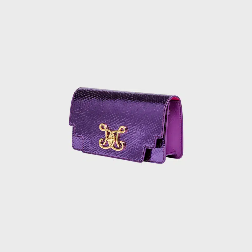 MINIBOX CUT FAUX SNAKE - SAINT-TROPEZ DUSK
