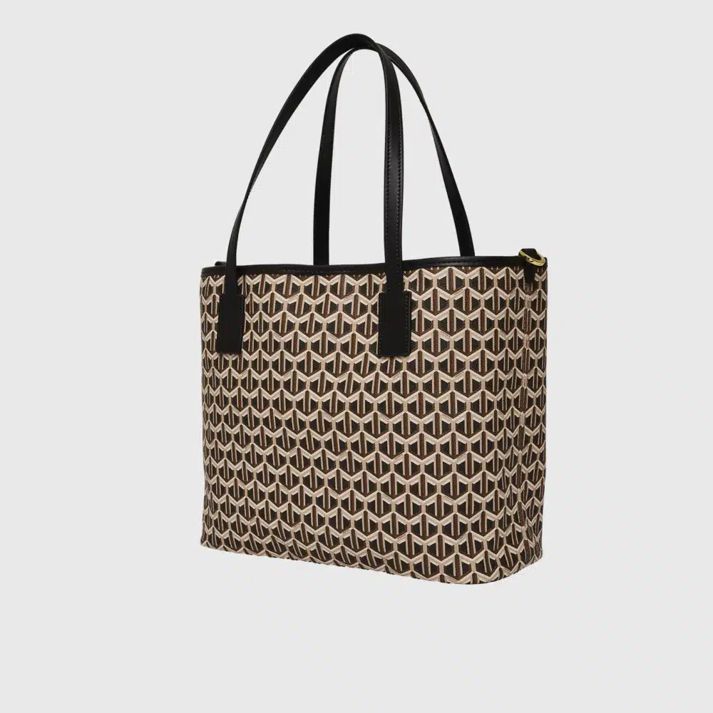 GRANDCARRY COATED CANVAS, LEATHER - MONOGRAM/BLK
